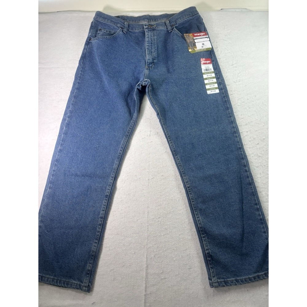 Wrangler Five-Star Heritage Men's Denim Jeans Regular Fit Actual‎ 34x28 NEW NWT